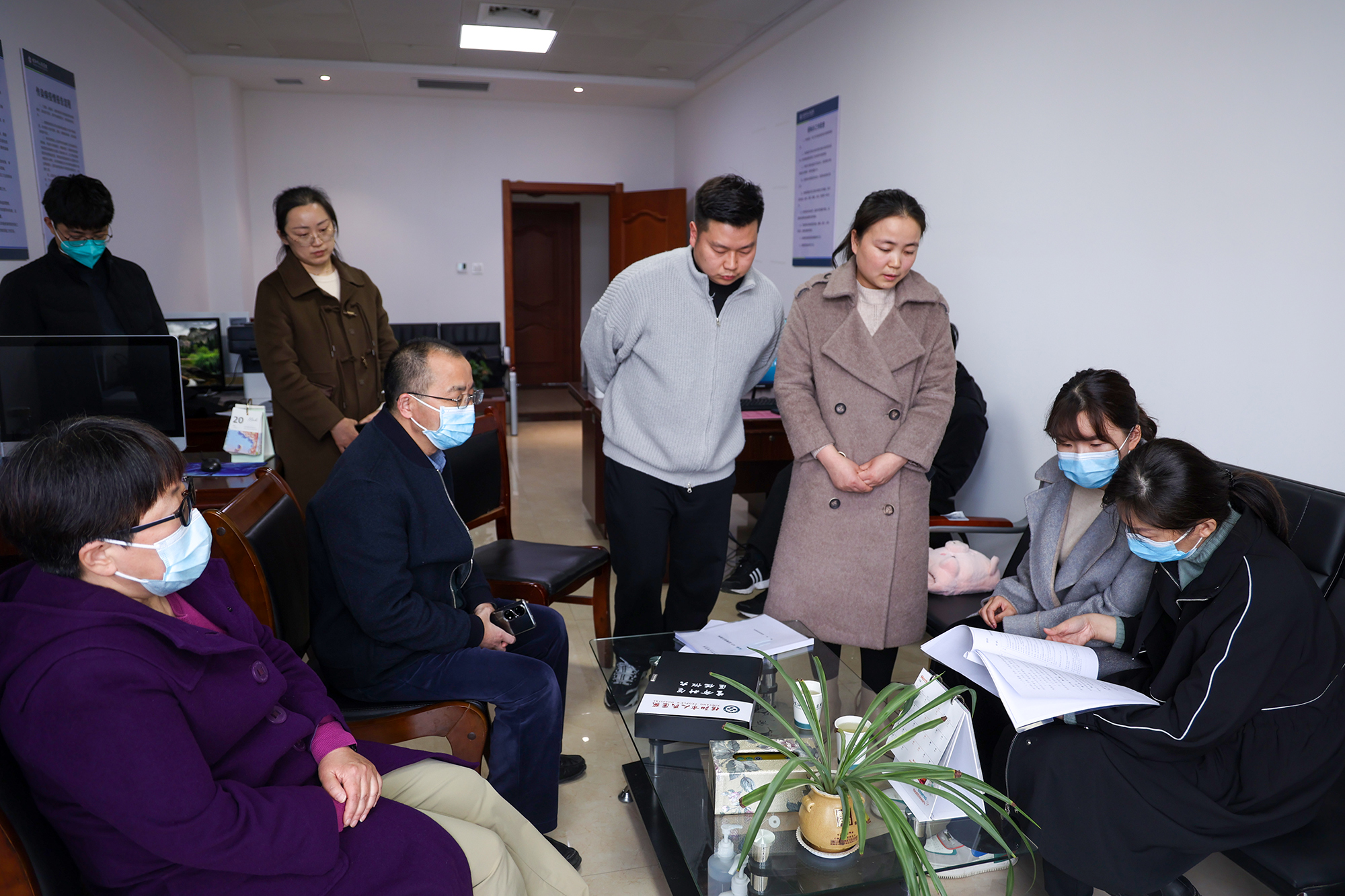 河南省疾控中心专家到信阳市人民医院检查指导麻疹、AFP病例监测工作